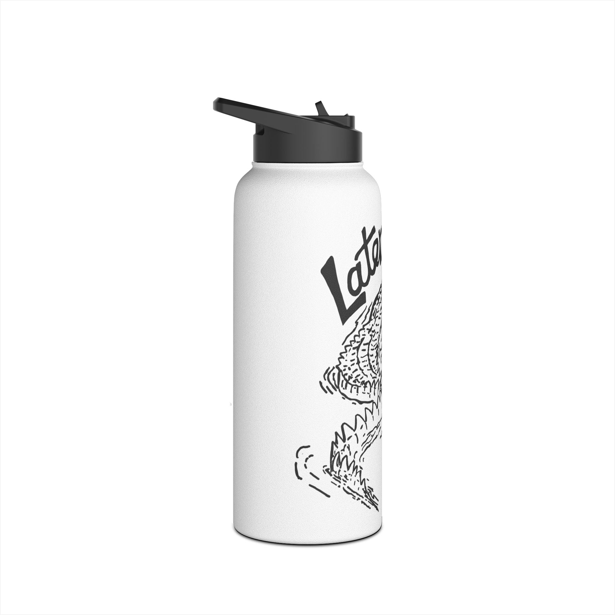Stainless Steel Water Bottle, Standard Lid